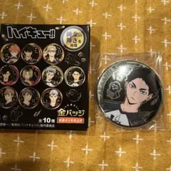 ハイキュー!! 金バッジ 赤葦京治