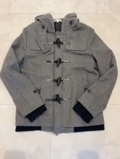 メンズ　グレー ダッフルコート Mサイズ