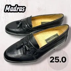 madras COMFORTECH マドラス タッセルローファー 25 黒のサムネイル