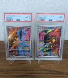 【PSA10】シキジカ AR メブキジカ AR 進化 2連番 ①