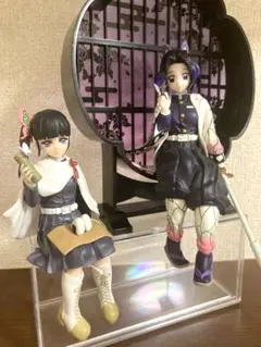 一番くじ 鬼滅の刃 〜鬼殺の志 弐～ C賞 胡蝶しのぶ カナヲ 2体セット