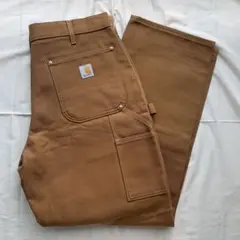 新品USCarhartt Duck ダブルニー ダックパンツW36③
