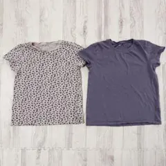 H&M キッズ 半袖Tシャツ 2枚セット まとめ売り 保育園着 130cmのサムネイル