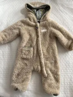 ベージュ フリース アウター 80cm