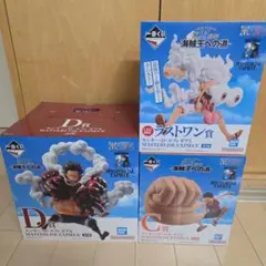 一番くじ ワンピース TVアニメ25周年 ～海賊王への道～　フィギュア３点