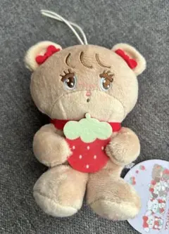 mikko characters いちごマスコット ぬいぐるみ　ラテ　latte