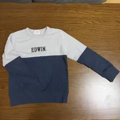 EDWIN バイカラー クルーネック トレーナーのサムネイル