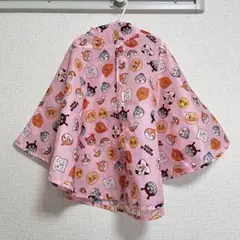 アンパンマン　レインコート　カッパ　80-100cm ピンク　ベビー　キッズ