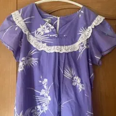 ハワイ　フラ　ムームー　ドレス