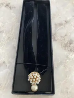 ⭐️ベルベットパールフラワーチョーカー⭐️