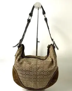 COACH コーチ　ミニシグネチャー ワンショルダーバッグ 2158 キャンバス