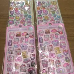 ぶ*た様 ボンボンドロップシール 4シートセット サンリオ ハローキティ
