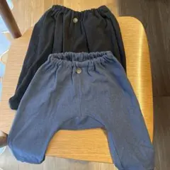 ベビー サルエルパンツ 2セット サイズ80