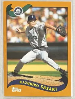佐々木主浩 シアトルマリナーズ トレーディングカードtopps No96