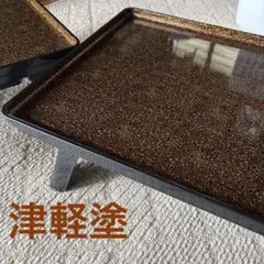 美品 螺鈿津軽塗り 天然木 漆塗り 炬燵板 こたつ 天板 61cm 伝 - メルカリ