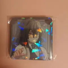 鬼滅の刃　モクテルバー　ロト第2弾　グリッター缶バッジ　伊黒小芭内