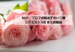 NU1　プロフお読み下さい♡様 リクエスト 3点 まとめ商品