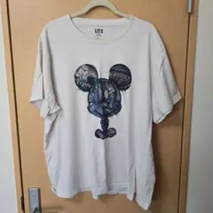 UT ミッキーマウス Tシャツ 4XL ホワイト