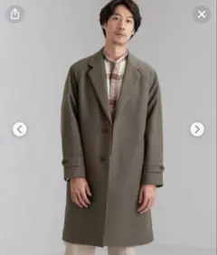 グリーンレーベルリラクシング FABRICA TESSUTI チェスターコート