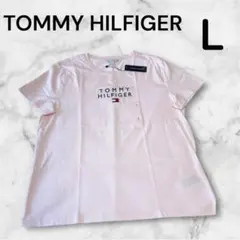TOMMY HILFIGER Tシャツ L ピンク 新品
