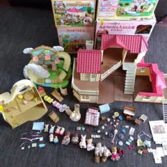 シルバニアファミリーあかりの灯る大きなお家 他まとめ売り