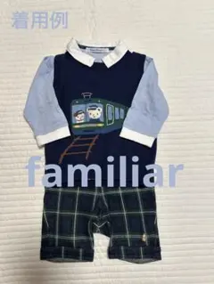 familiar ファミリア チェックパンツ80