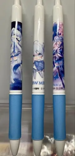 雪ミク ひろはこ ボールペン 3本セット
