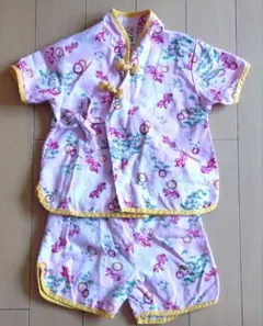 金魚柄甚平 ベビー女の子95cm