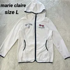 ☆marie claire sport☆M☆レインジャケットパンツ☆ポーチ付 