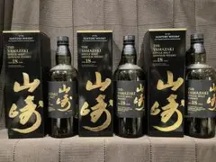 サントリー 山崎 18年 シングルモルトウイスキー 4本セット空瓶正規箱1