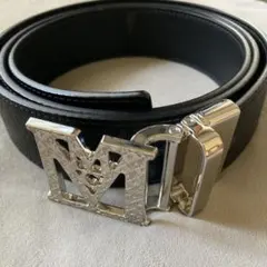 MCM ベルト　ブラック　リバーシブル　シルバーのサムネイル