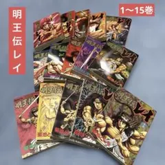 期間限定 希少品】初版多め！明王伝レイ 全15巻セット 菊池としを