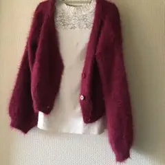 ショート丈カーディガン