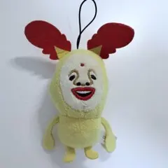 こびとづかん ホトケアカバネ ぬいぐるみ マスコット ストラップ