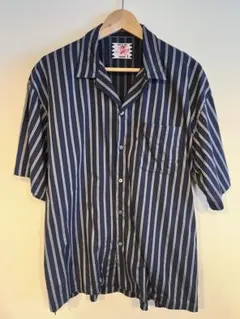 SON OF THE CHEESE ストライプ 半袖シャツ Lのサムネイル