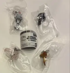 どこでもいっしょ めじるしアクセサリー 4種セット ガチャガチャ