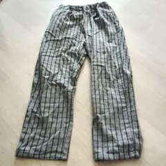 MPS チェック柄 ロングパンツ 140サイズ