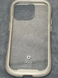 iPhone 14 Pro iFaceクリアケース グレー