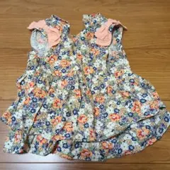 LIBERTY 花柄 110cm チュニックのサムネイル
