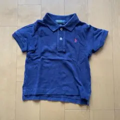 ラルフローレン ベビーポロシャツ 70cm 紺色 ネイビー