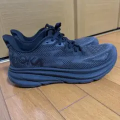 最終値下げ HOKA ONE ONE CLIFTON 9 ブラック 27.5