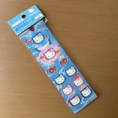 ハローキティ 香り付きシール 　しおり　レトロ　2000 サンリオ　金魚