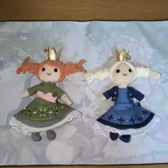 【匿名配送】アナと雪の女王　ファンタジースプリングス　ぬいぐるみチャームセット