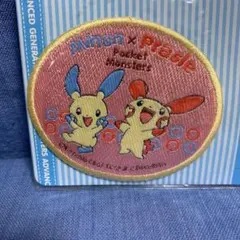 【レア】ポケットモンスター　プラスルマイナン可愛いワッペン