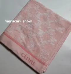 CELINE　タオルハンカチ　ウォッシュタオル　　マカダムトリオンフ