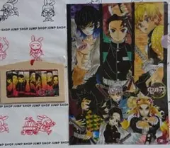鬼滅の刃【 クリアファイル  & 柱の絵馬セット】へんてこ顔 新品