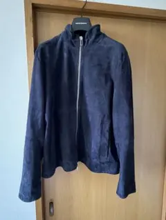 【美品】エンポリオアルマーニ スエードネイビー