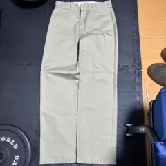 Dickies 874 Original Fit ベージュチノパン 32