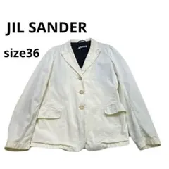 最高級　JIL SANDER テーラードジャケット アイボリー　春夏のサムネイル