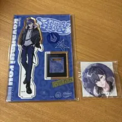 小柳ロウ アクリルスタンド 缶バッジ Dytica×iCouleur